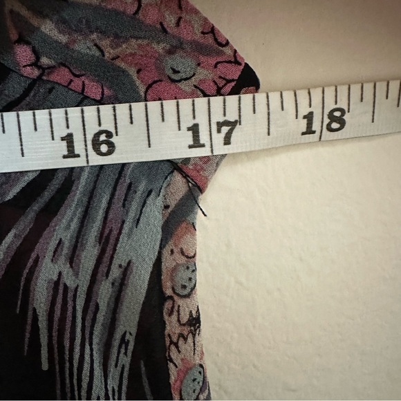 LoveShackFancy Silk Floral Spaghetti Strap Y2K Babydoll Top Size Small - Picture 6 of 10